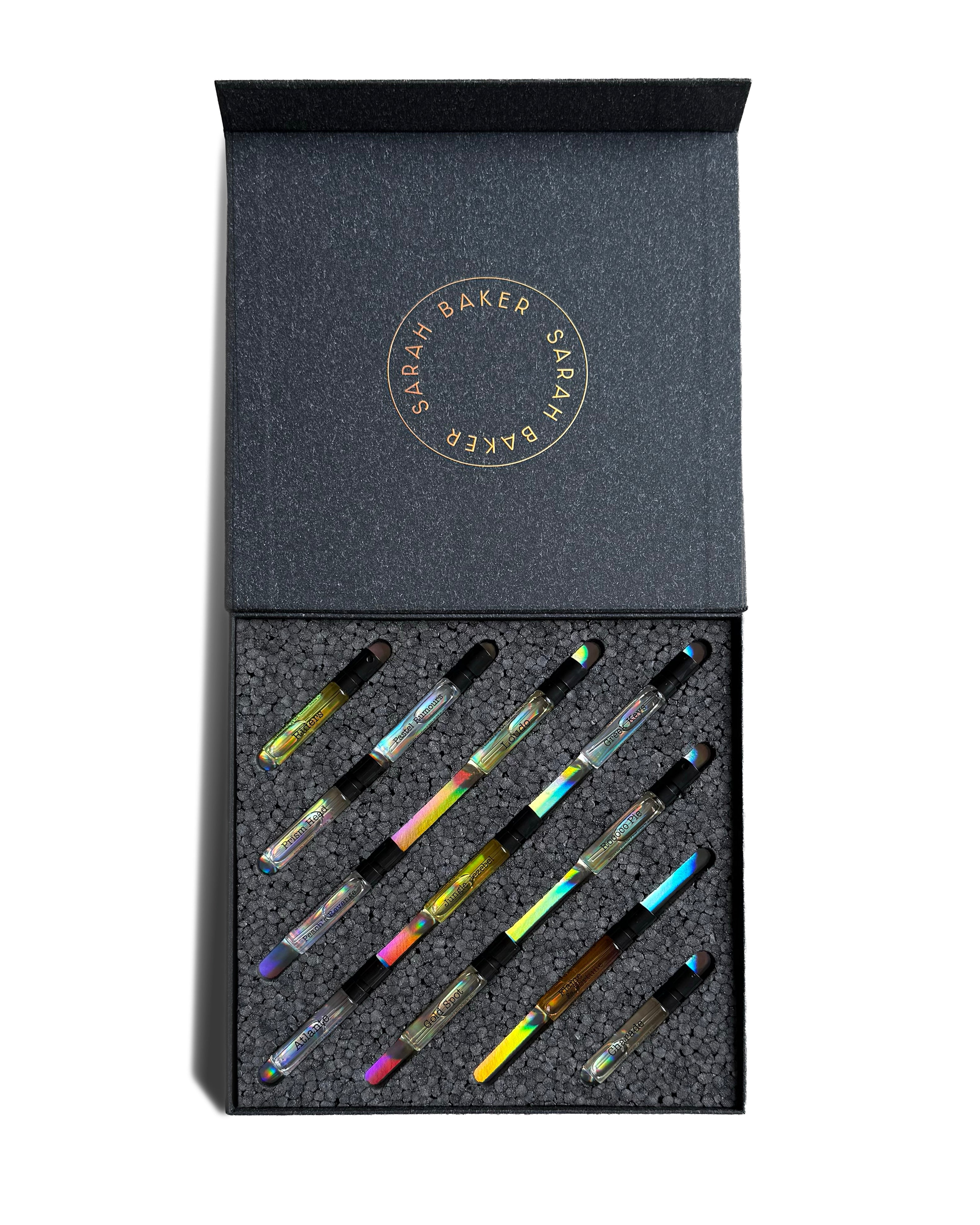 SARAH BAKER Samples The Scented Portfolio coffret échantillons luxe