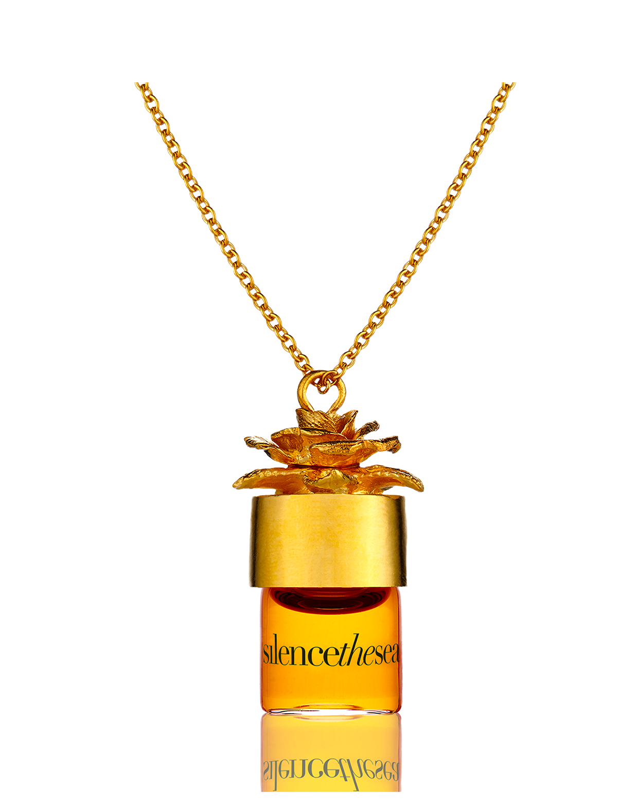 Strangelove NYC Silence The Sea collier huile de parfum 24" marin