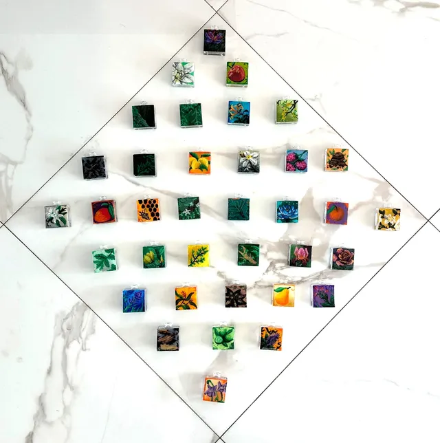 Lost Tribe Art Series 1 parfum 1ml iris menthe