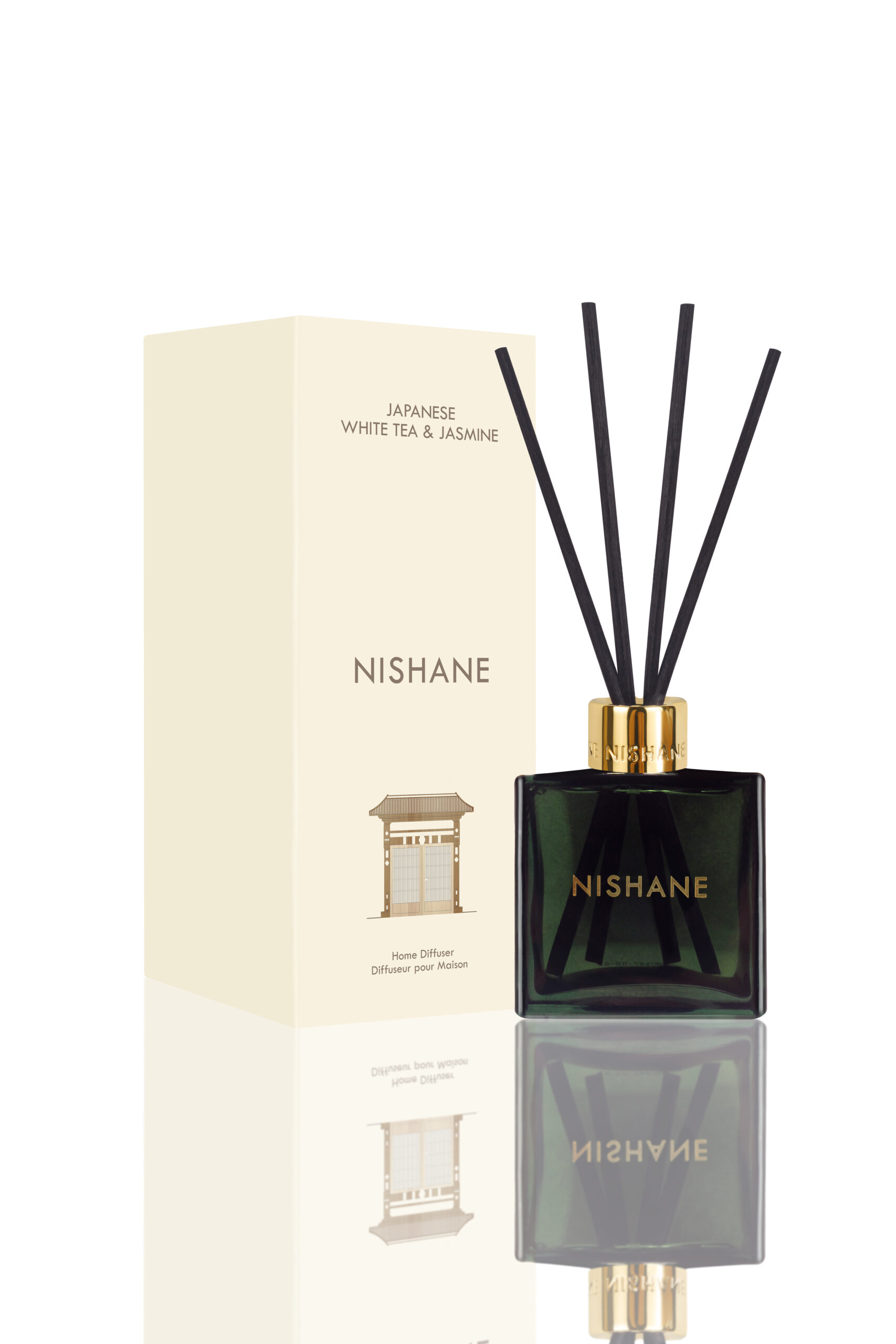 Nishane Japanese White Tea diffuseur 200 ml rotin
