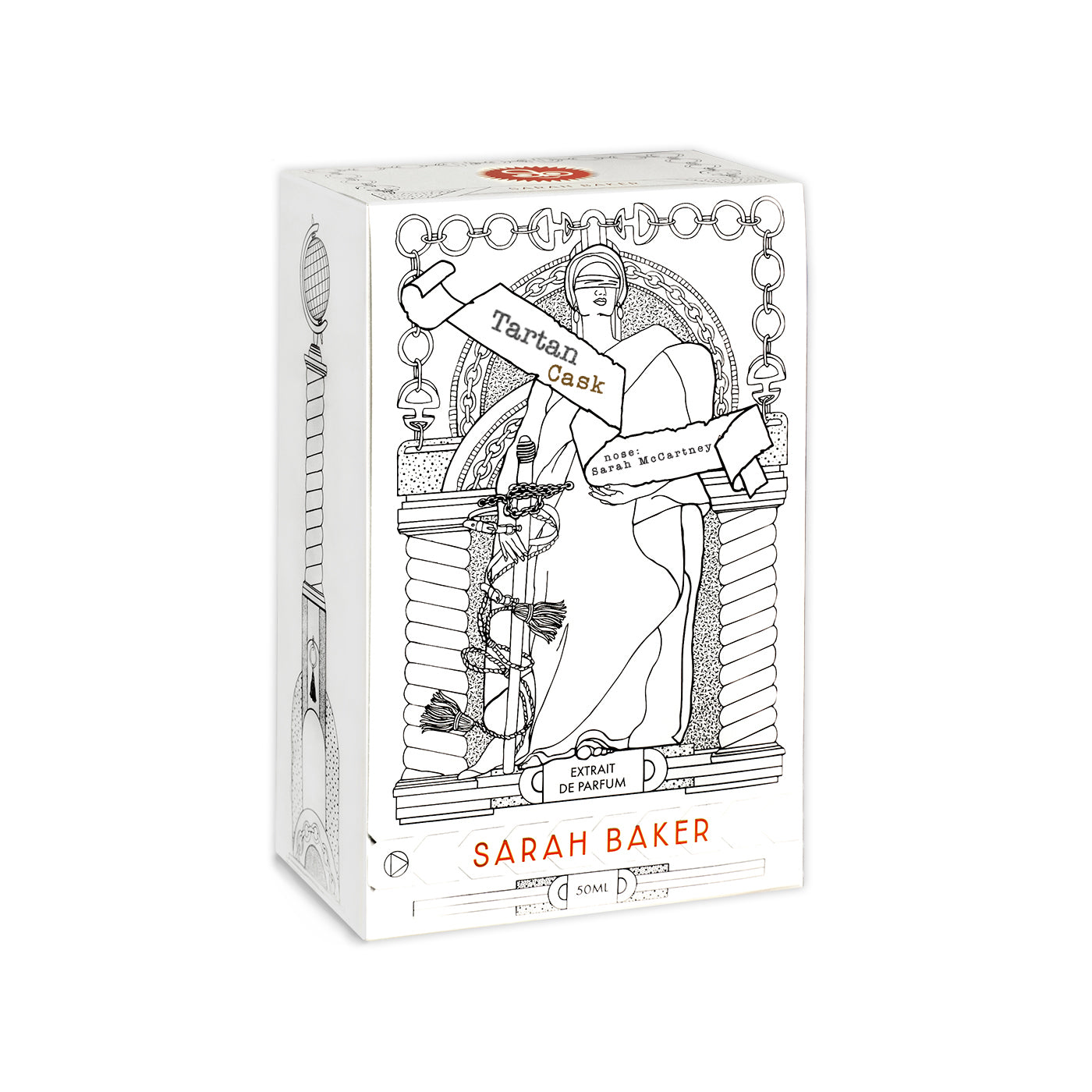 Sarah Baker Tartan Cask eau de parfum boisé homme