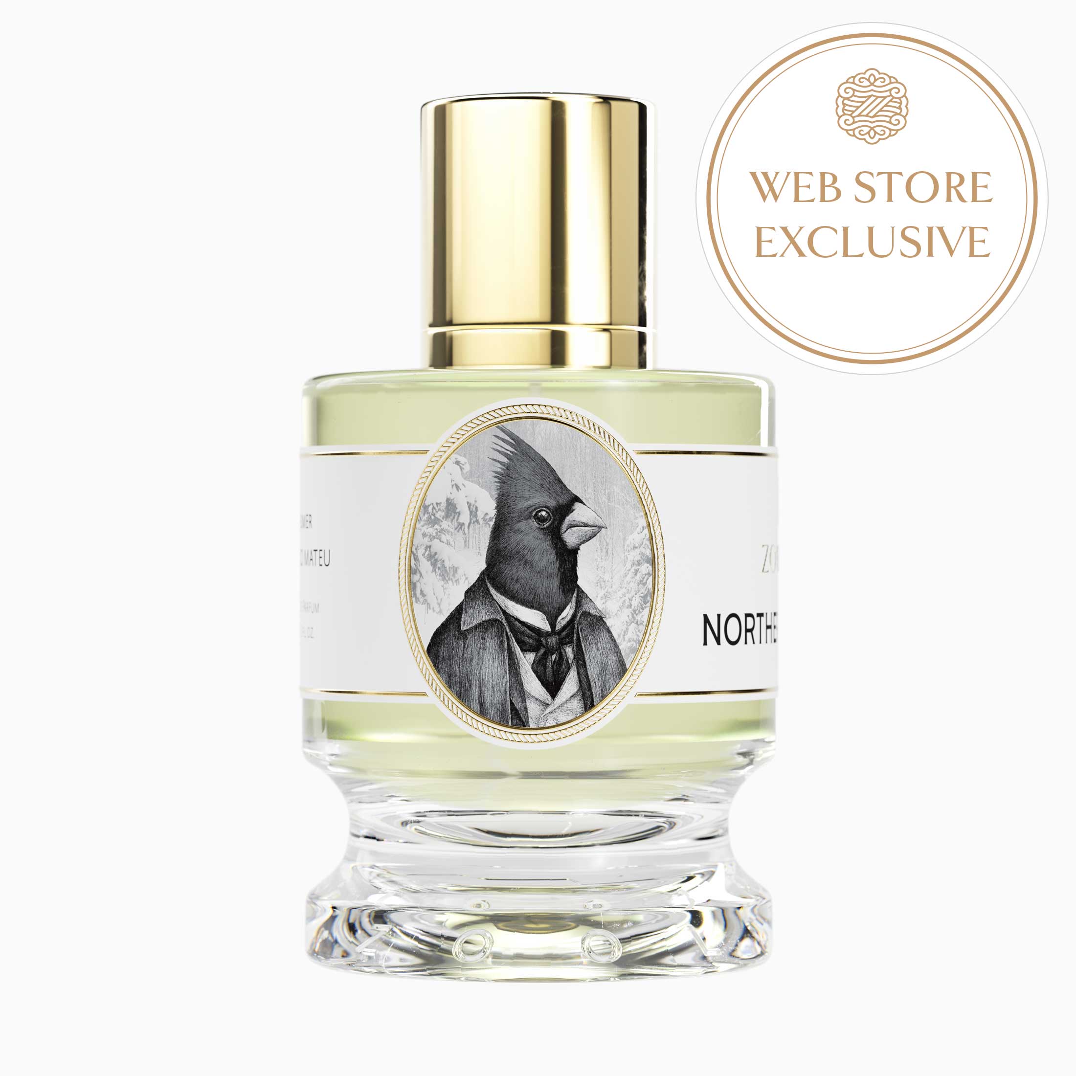 Zoologist Northern Cardinal flacon extrait de parfum 60 ml boisé cuir