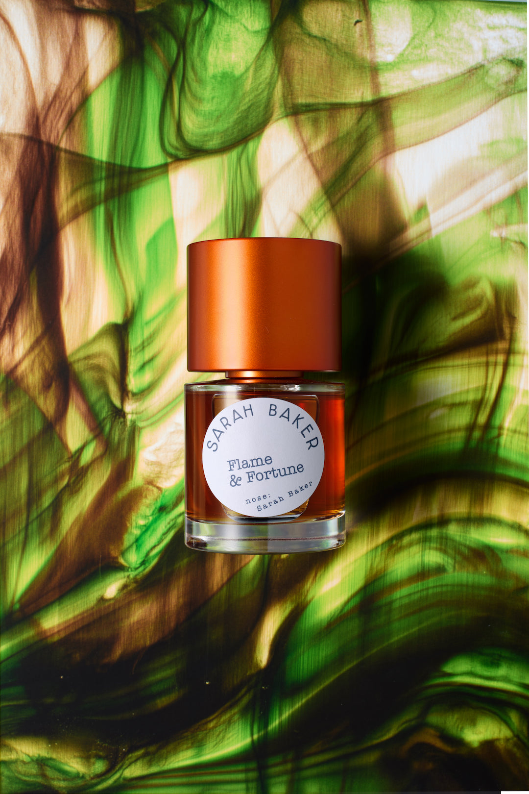 Sarah Baker Flame & Fortune extrait de parfum floral boisé