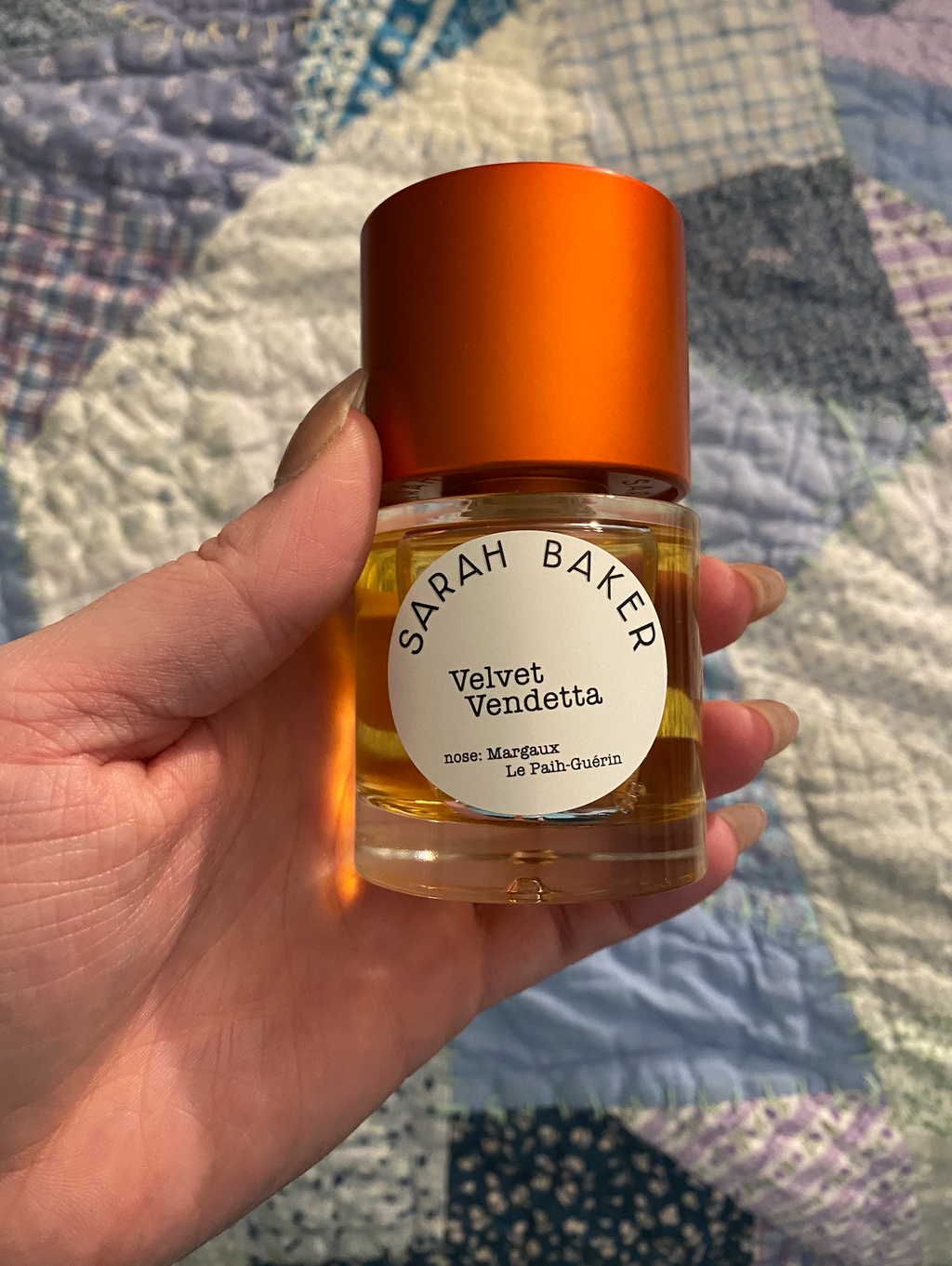 Sarah Baker Velvet Vendetta extrait de parfum velours cuir