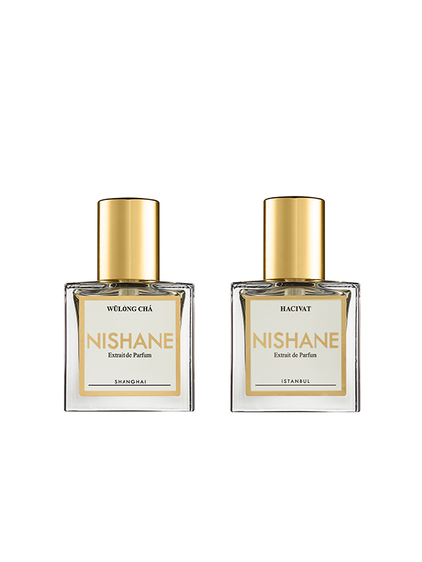 Nishane Wūlóng Chá Hacivat coffret travel set