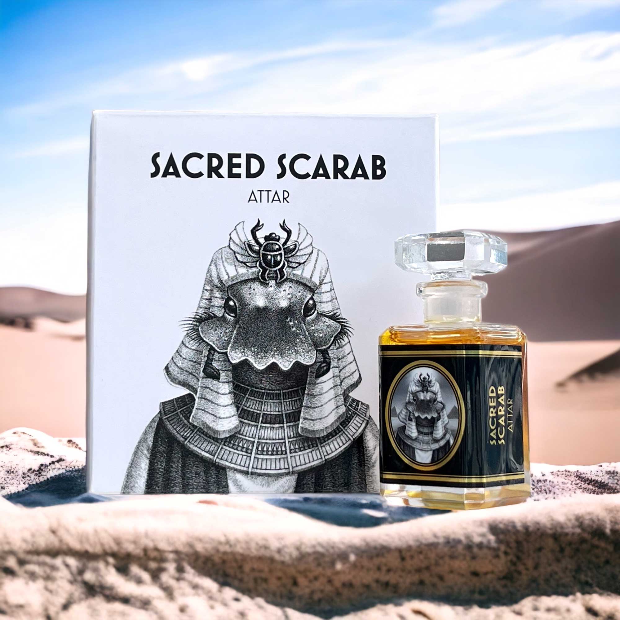 Zoologist Sacred Scarab attar huile 15 ml sans alcool