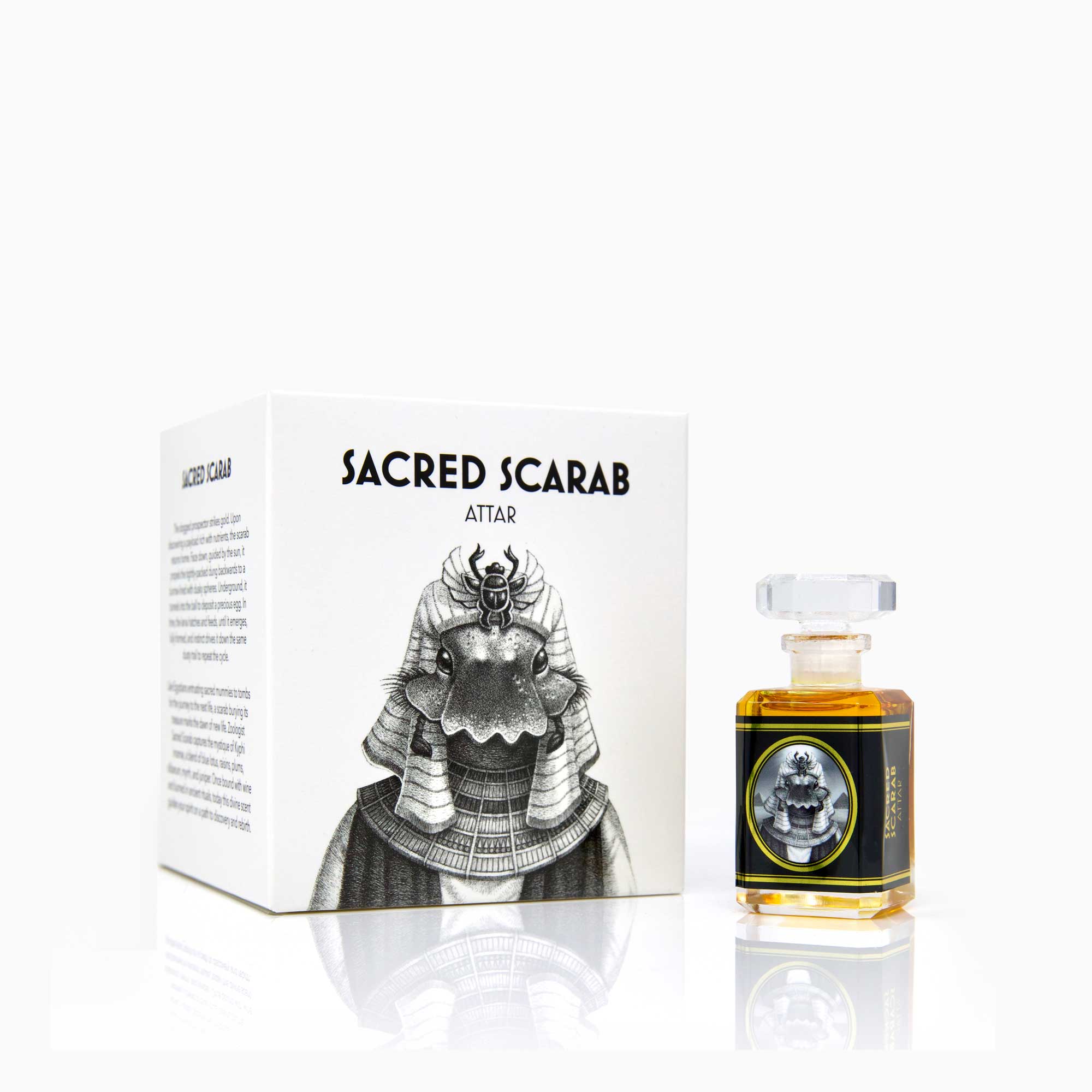 Zoologist Sacred Scarab attar huile 15 ml sans alcool