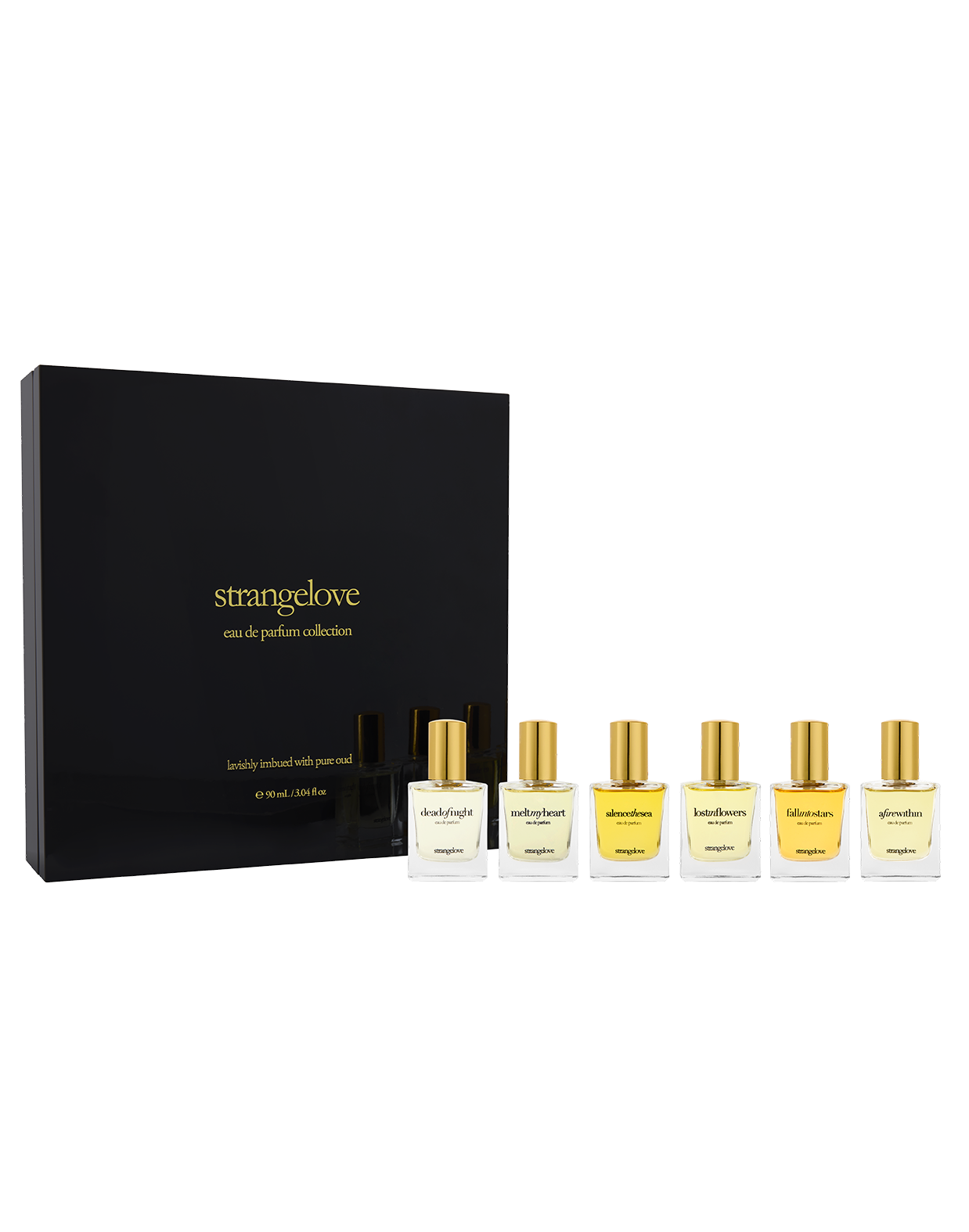 Strangelove NYC coffret extrait de parfum 6x15ml