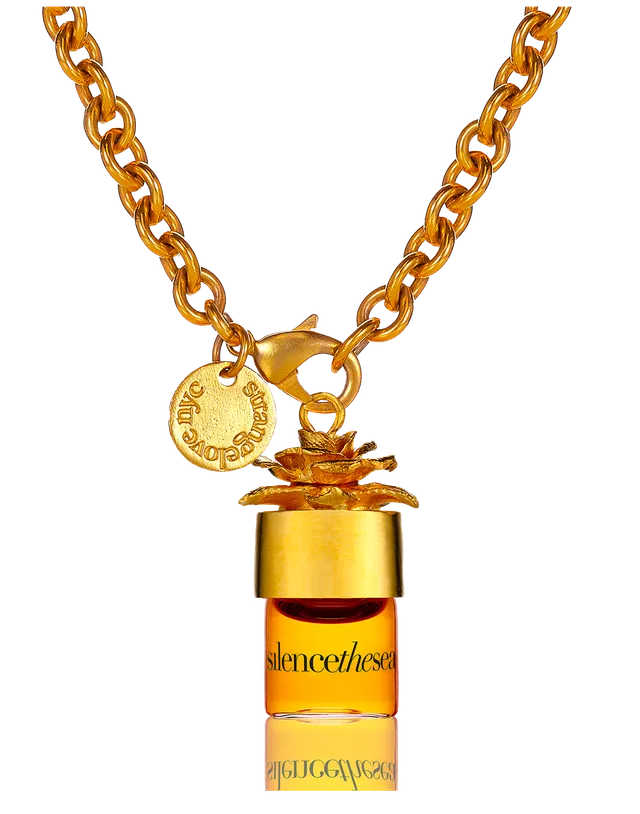 Strangelove NYC Silence The Sea collier huile de parfum 24" marin