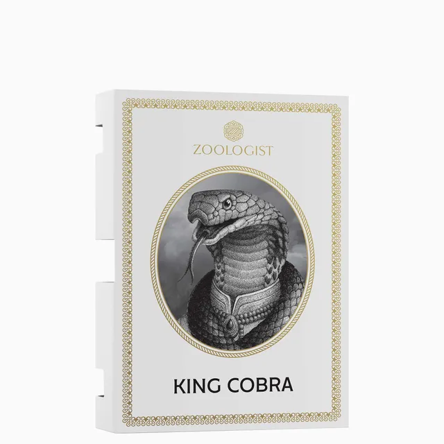 Zoologist King Cobra extrait de parfum 1 ml vert cuir