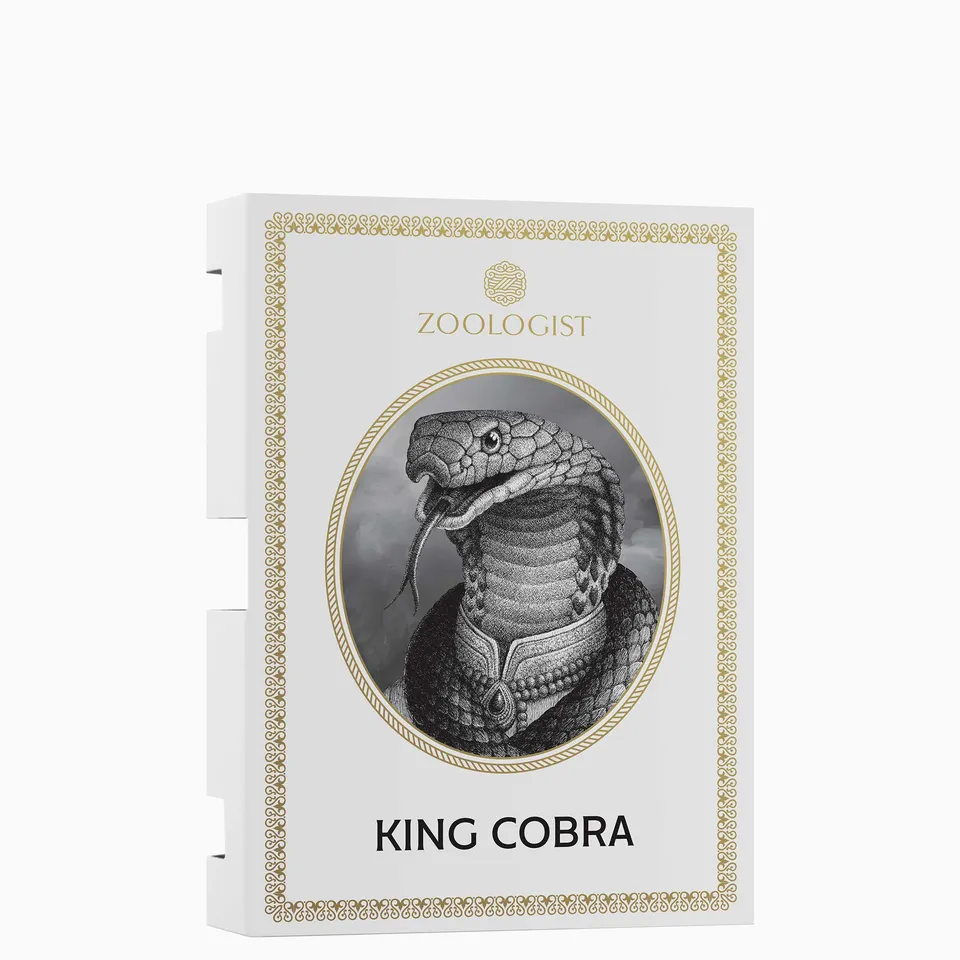 Zoologist King Cobra extrait de parfum 1 ml vert cuir