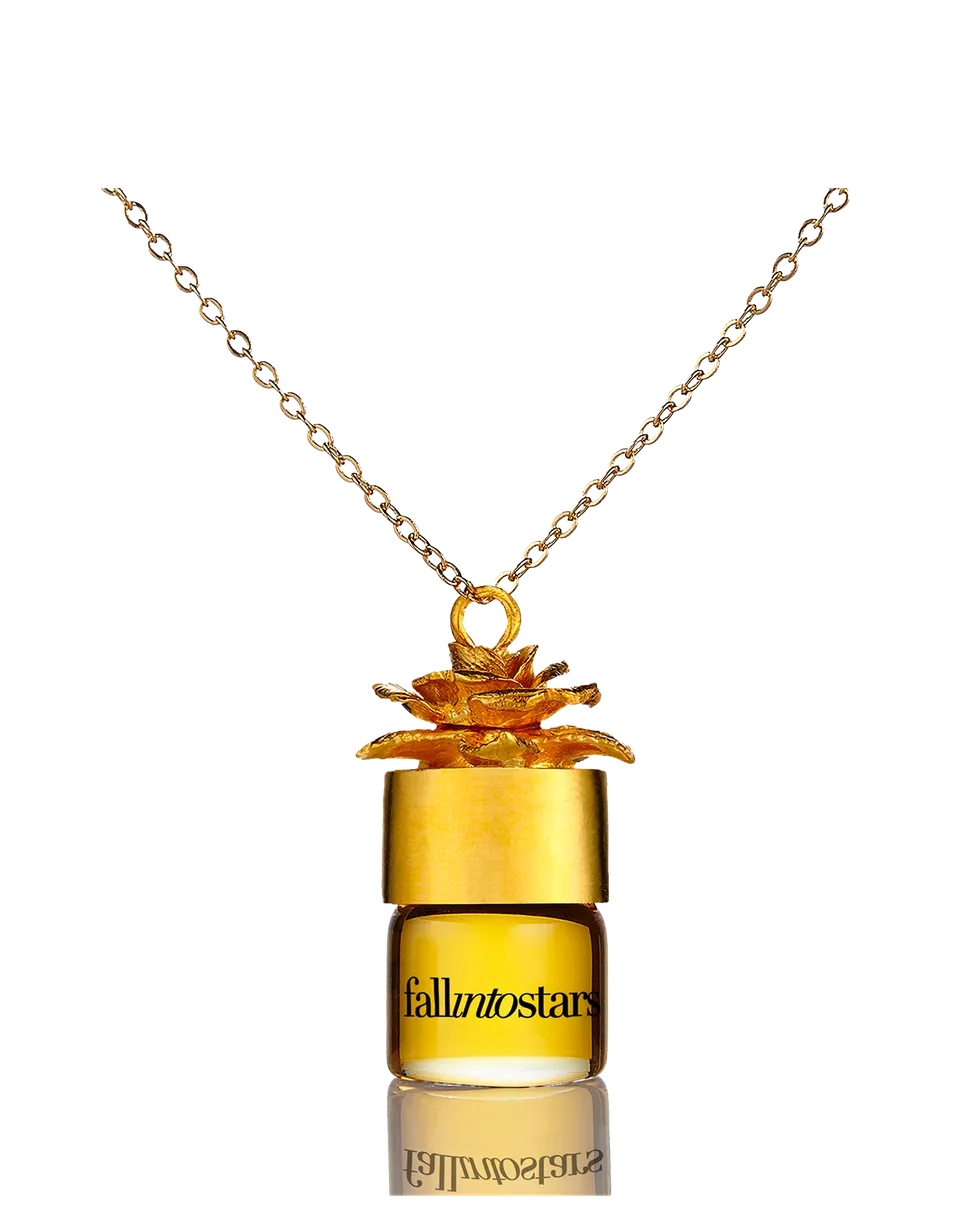 Strangelove NYC Fall into Stars collier huile parfum 24"