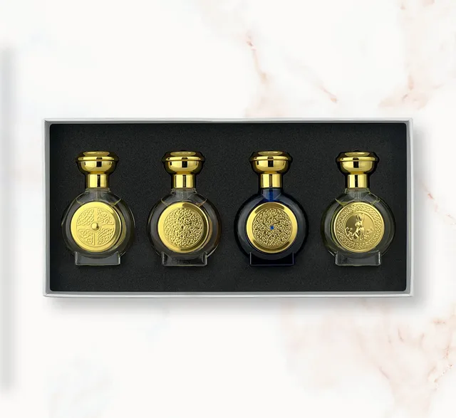 Boadicea Coffret Ambre parfum 10ml 4 pièces