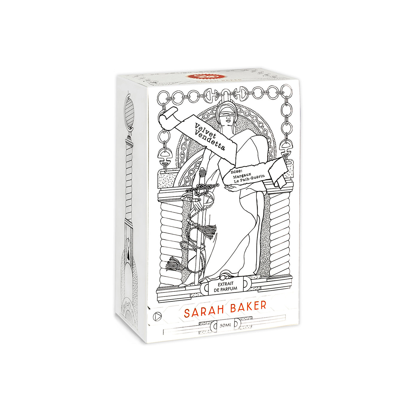 Sarah Baker Velvet Vendetta extrait de parfum velours cuir