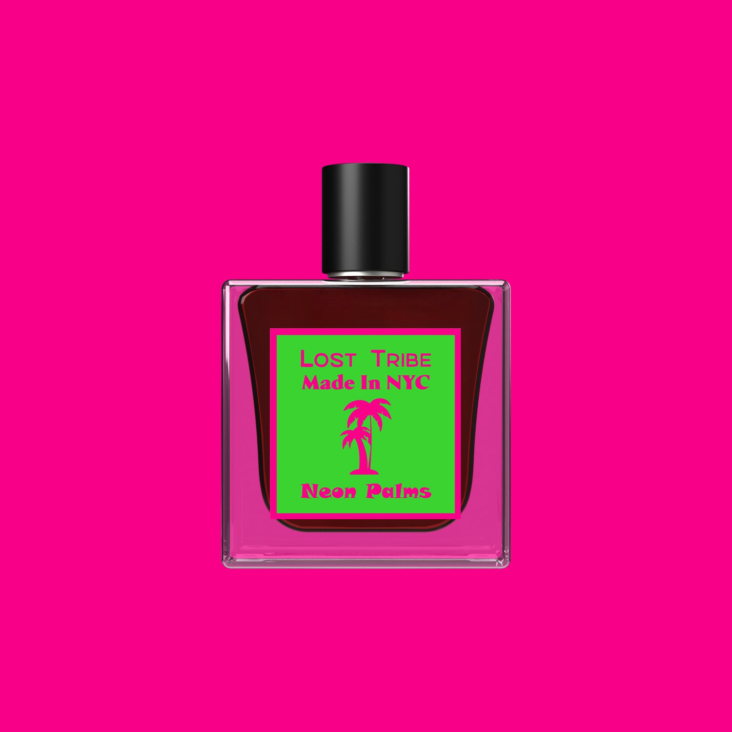 Lost Tribe Neon Palms extrait de parfum 30ml flacon cube tropical