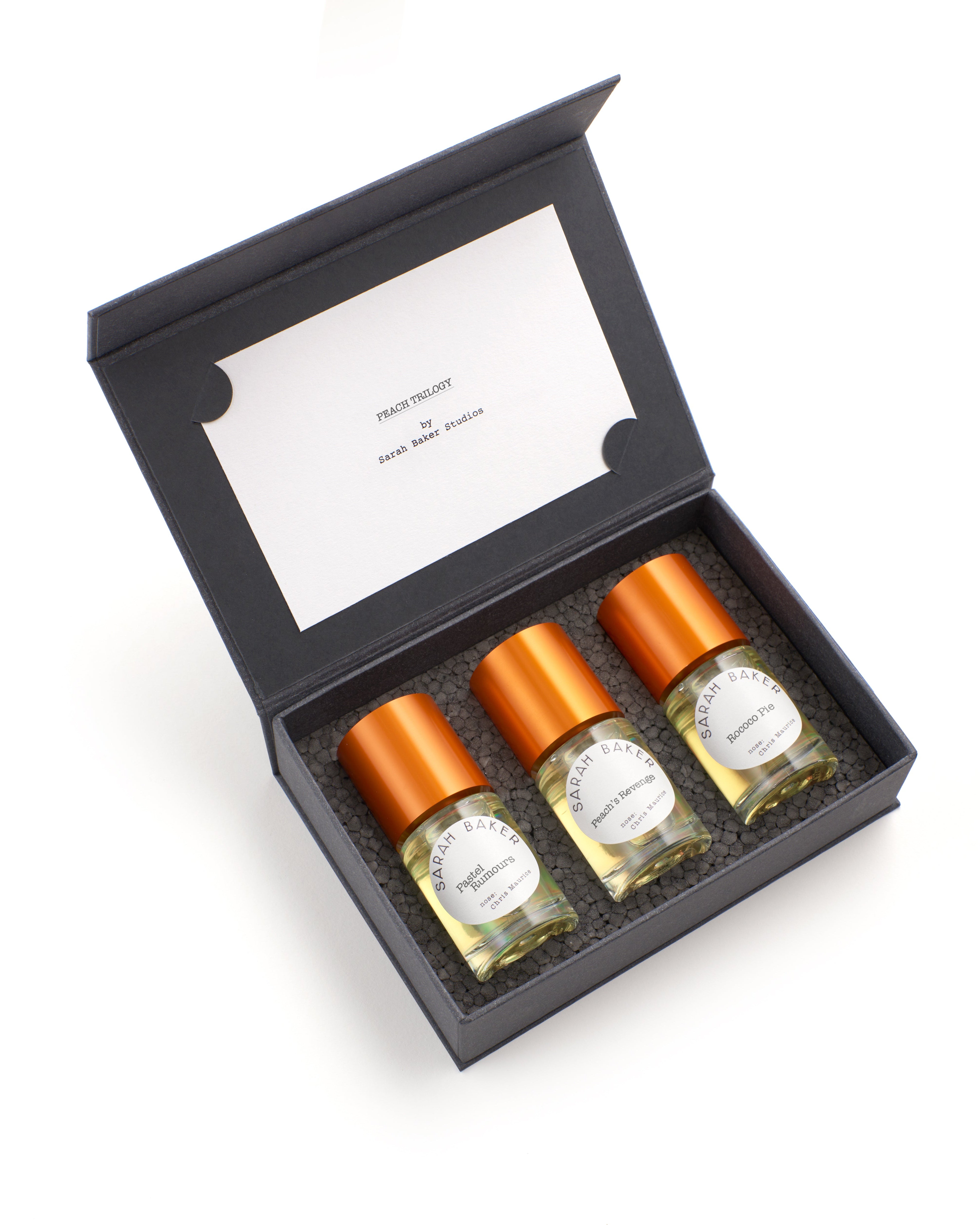 Sarah Baker Trilogy Peach extrait de parfum pêche