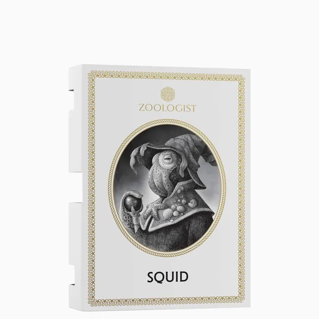 Zoologist Squid extrait échantillon marin ambre gris