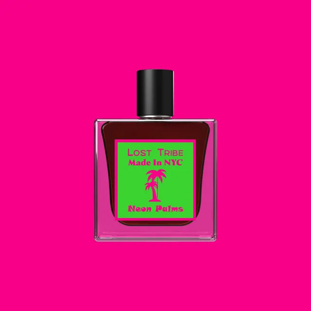 Lost Tribe Neon Palms extrait de parfum 30ml flacon cube tropical