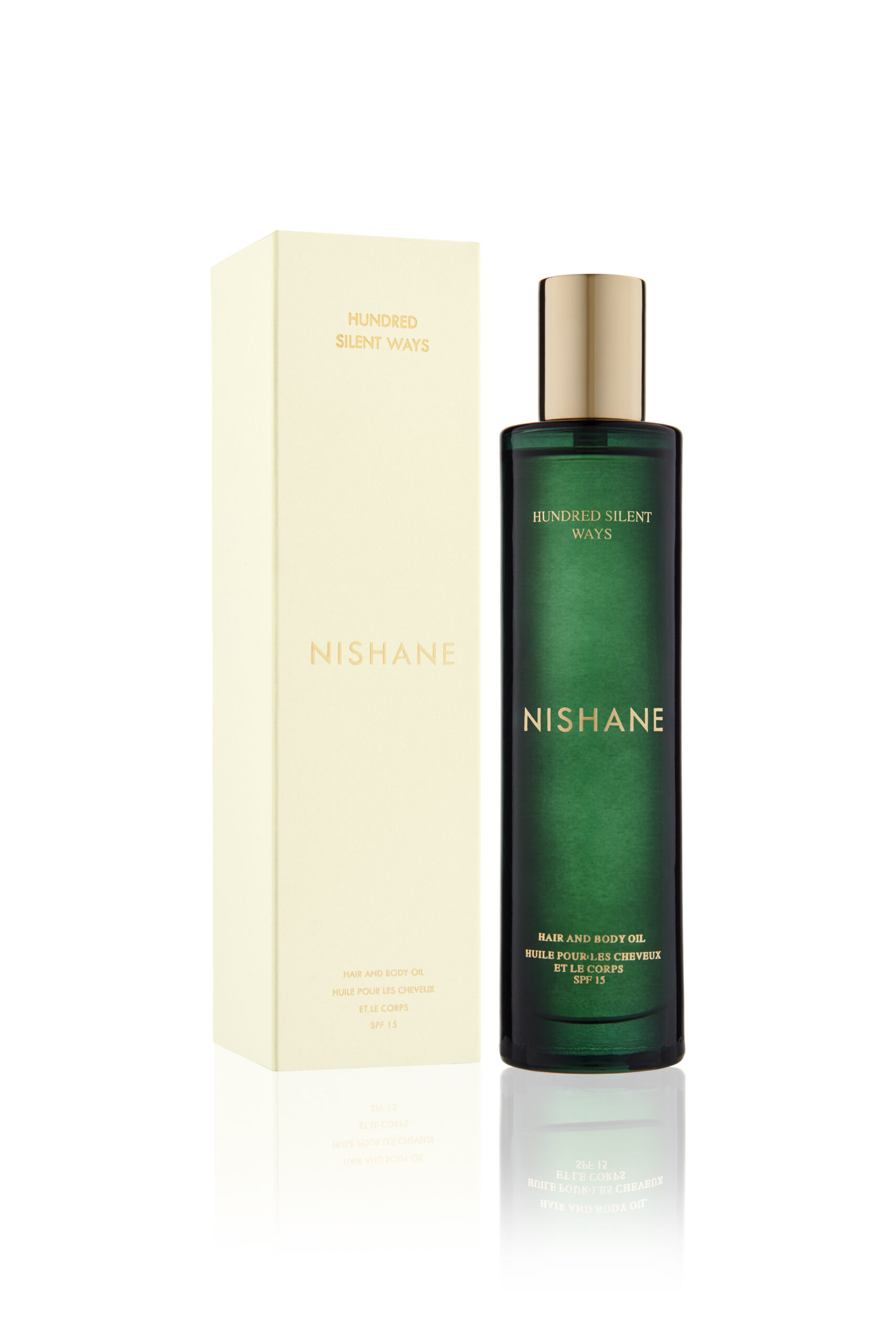 Nishane Hundred Silent Ways huile corps cheveux 100 ml