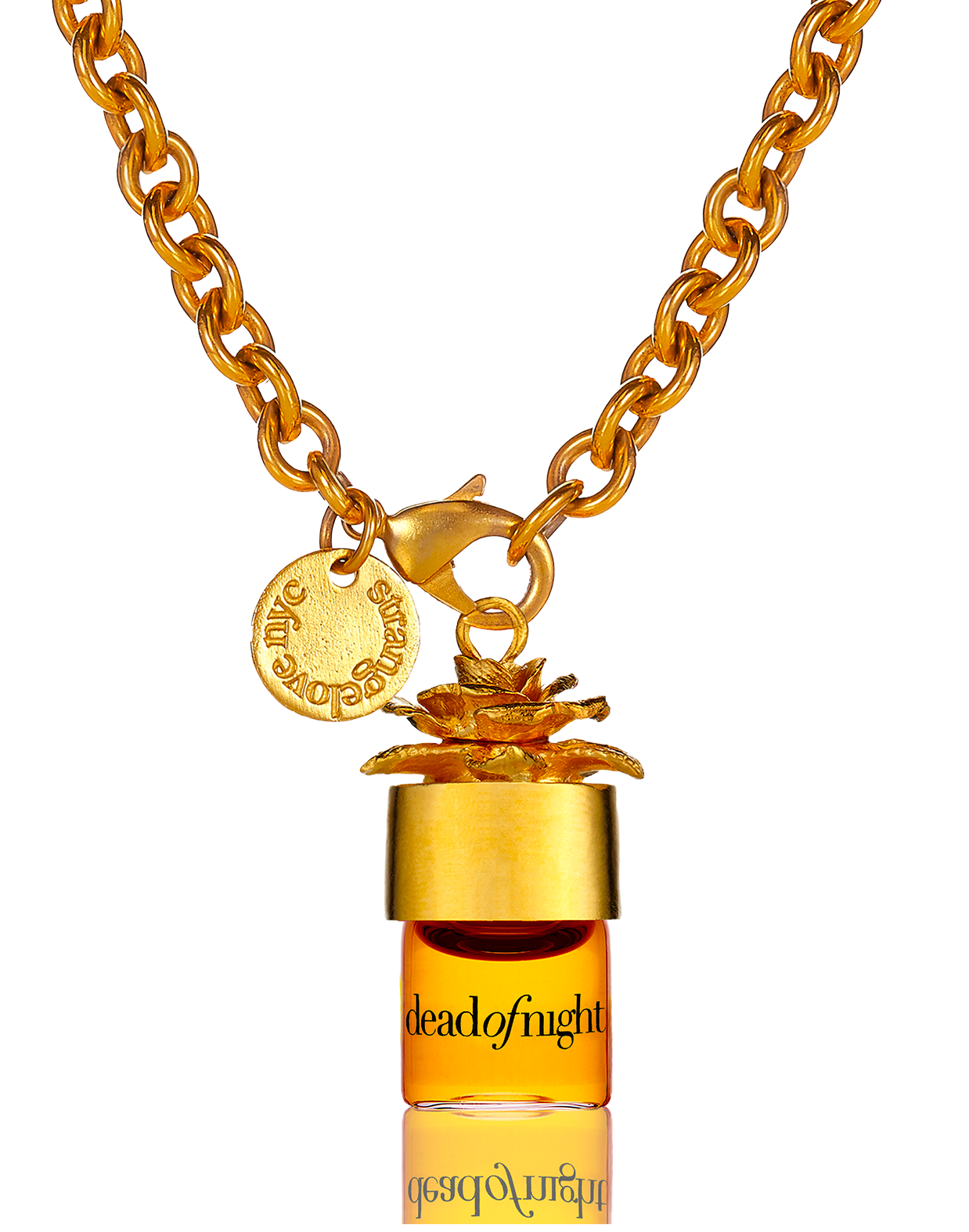 STRANGELOVE NYC Dead of Night pendentif huile parfum 24" chaud
