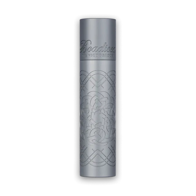 Boadicea Gun Metal Atomiseur Voyage Métal Rechargeable