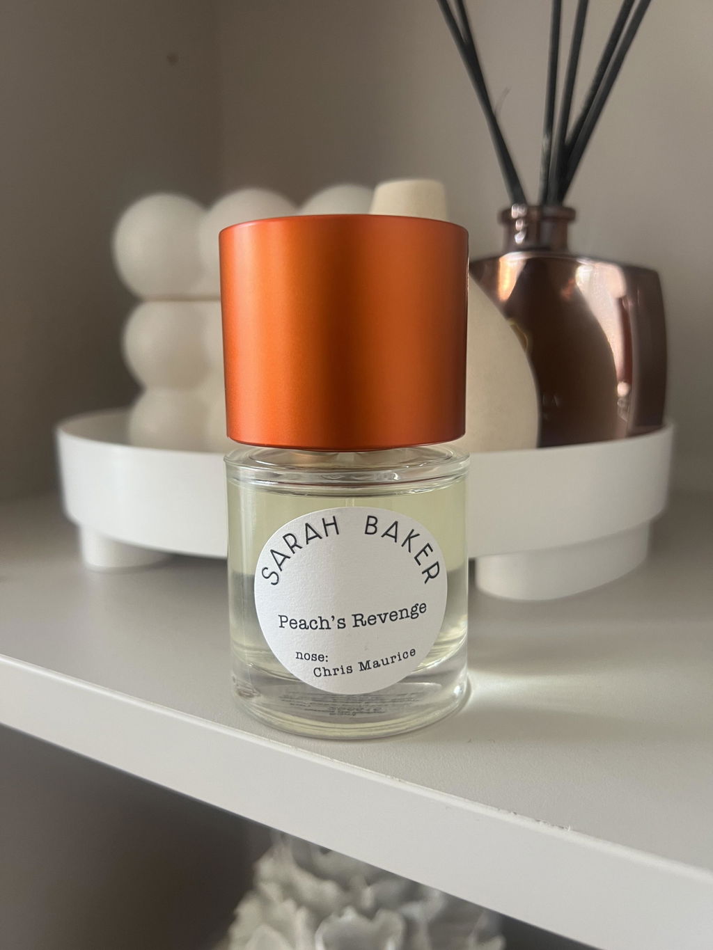 Sarah Baker Peach's Revenge extrait de parfum pêche juteuse