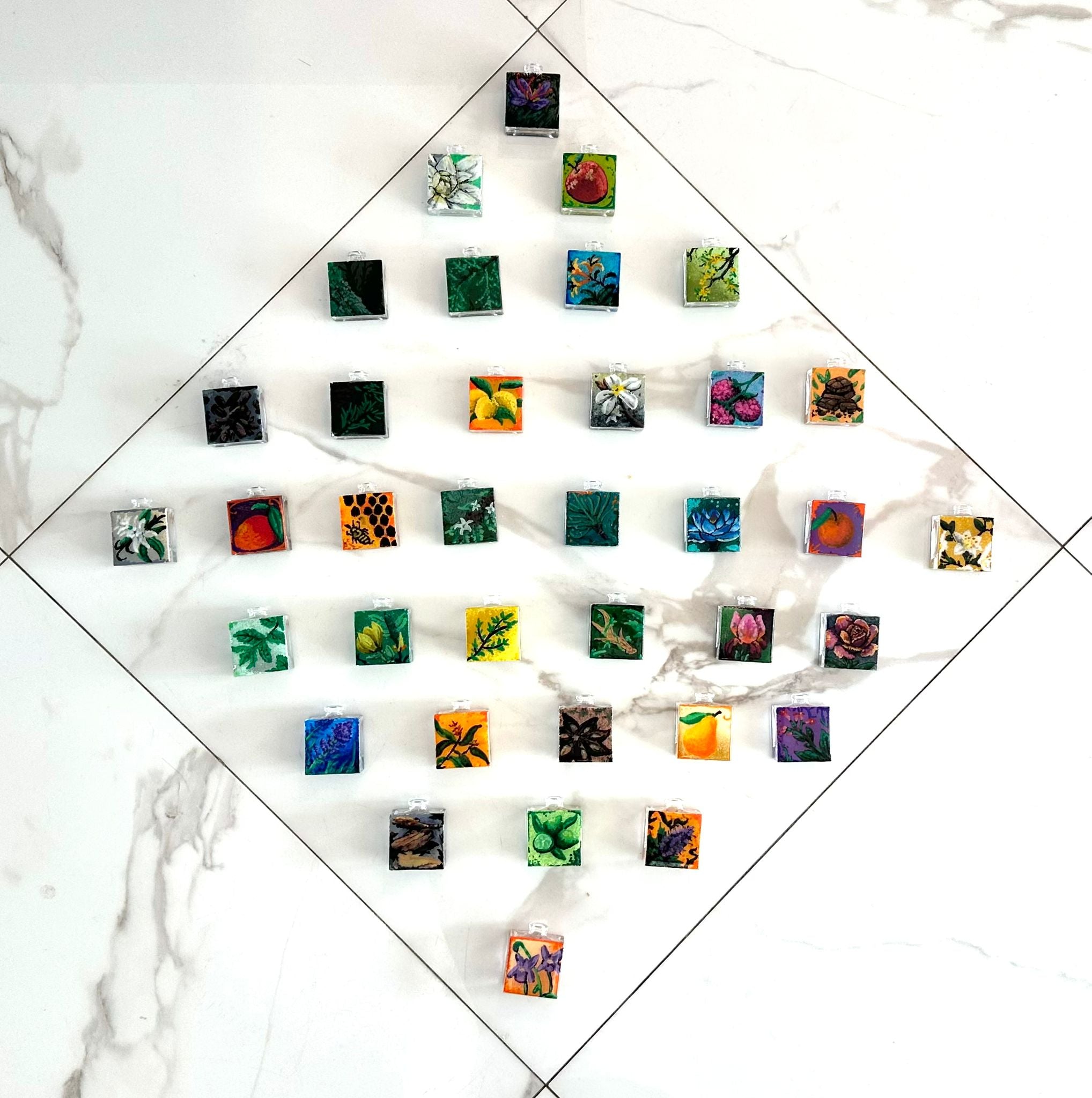 Lost Tribe Art Series 1 parfum 1ml iris menthe